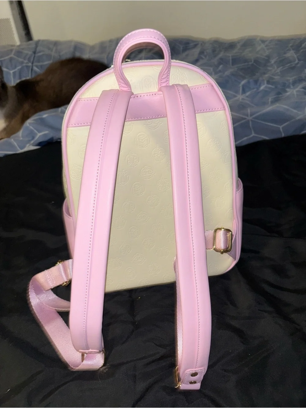 Loungefly Cream & Pink Princess Ferris Wheel Disney Loungefly Mini Backpack